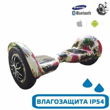 Гироскутер с Влагозащитой Smart Balance 10" (Хохлома) &mdash; GIROSKUTERSTORE