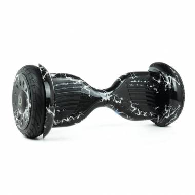 Гироскутер с Влагозащитой Smart Balance Premium 10.5" (Черный с белой молнией) &mdash; GIROSKUTERSTORE