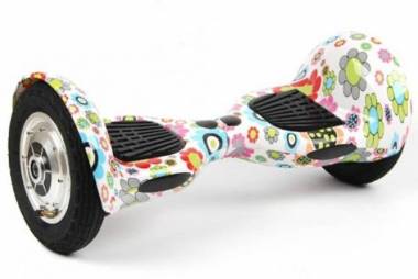 Гироскутер Smart Balance 10" APP+Самобаланс (Цветы) &mdash; GIROSKUTERSTORE
