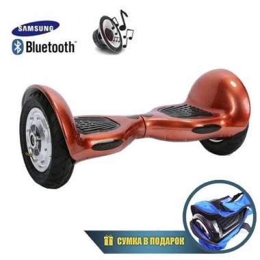 Гироскутер Smart Balance 10" (Красный карбон) &mdash; GIROSKUTERSTORE
