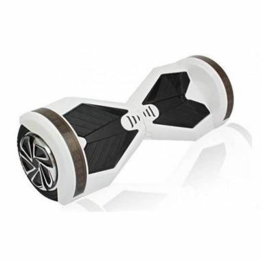 Гироскутер Smart Balance Transformers LED 8" (Бело-черный) &mdash; GIROSKUTERSTORE