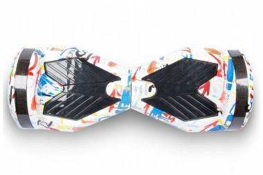 Гироскутер Smart Balance Transformers LED 8" (Белый граффити) &mdash; GIROSKUTERSTORE