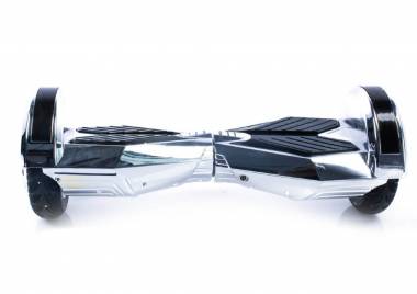Гироскутер Smart Balance Transformers LED 8" (Хром) &mdash; GIROSKUTERSTORE