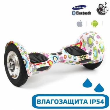 Гироскутер с Влагозащитой Smart Balance 10" APP+Самобаланс (Цветной) &mdash; GIROSKUTERSTORE