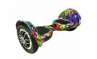Гироскутер с Влагозащитой Smart Balance 10" APP+Самобаланс (Яркое граффити) &mdash; GIROSKUTERSTORE